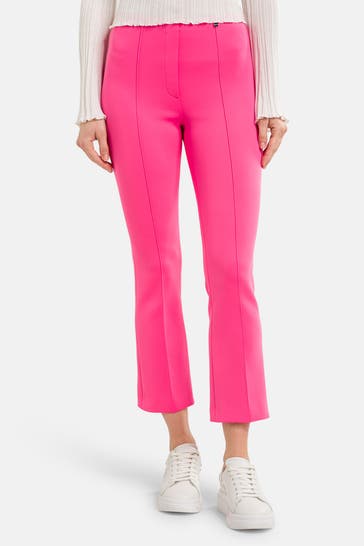 MARC CAIN Stoffhose neonpink