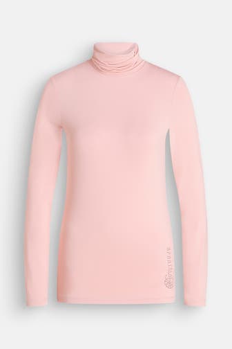 SPORTALM Rollkragenpullover rosa