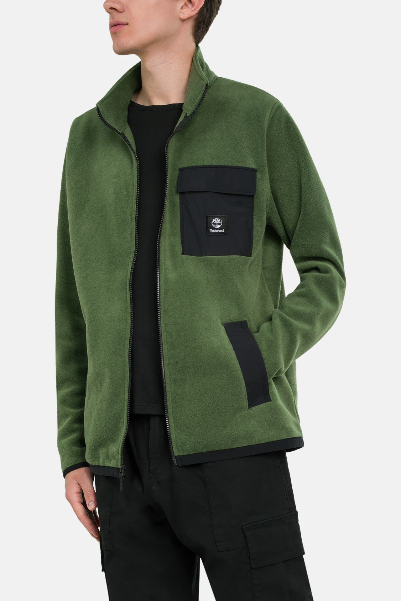 TIMBERLAND Fleecejacke dunkelgrün, Bild 1