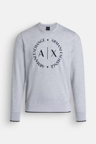 ARMANI EXCHANGE Sweatshirt grau