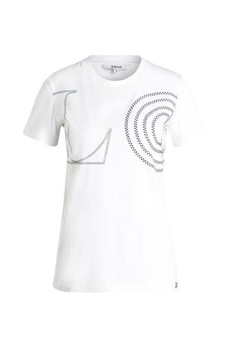 DESIGUAL T-Shirt weiß