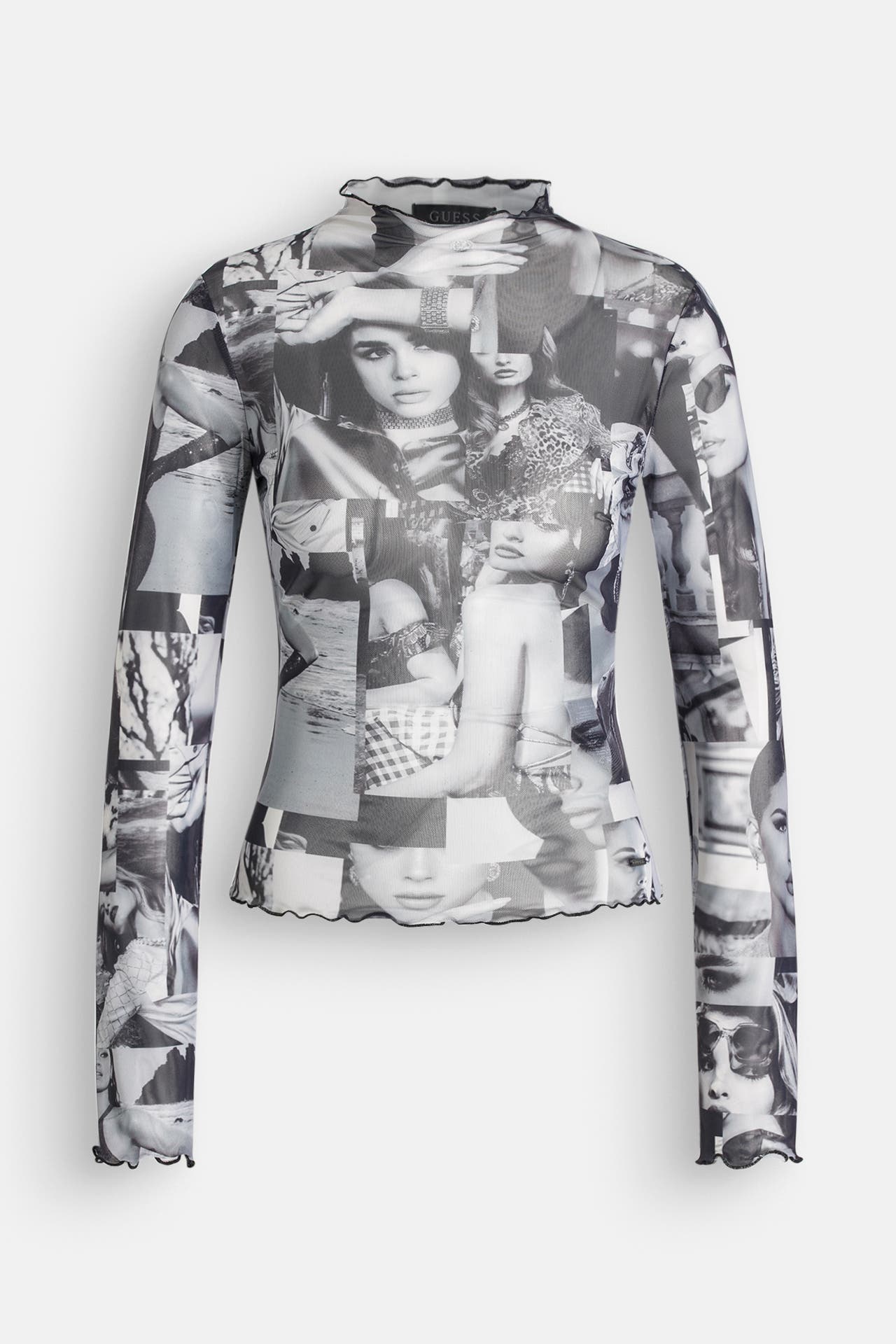 GUESS Longsleeve 'Adriana' gemustert, Bild 1