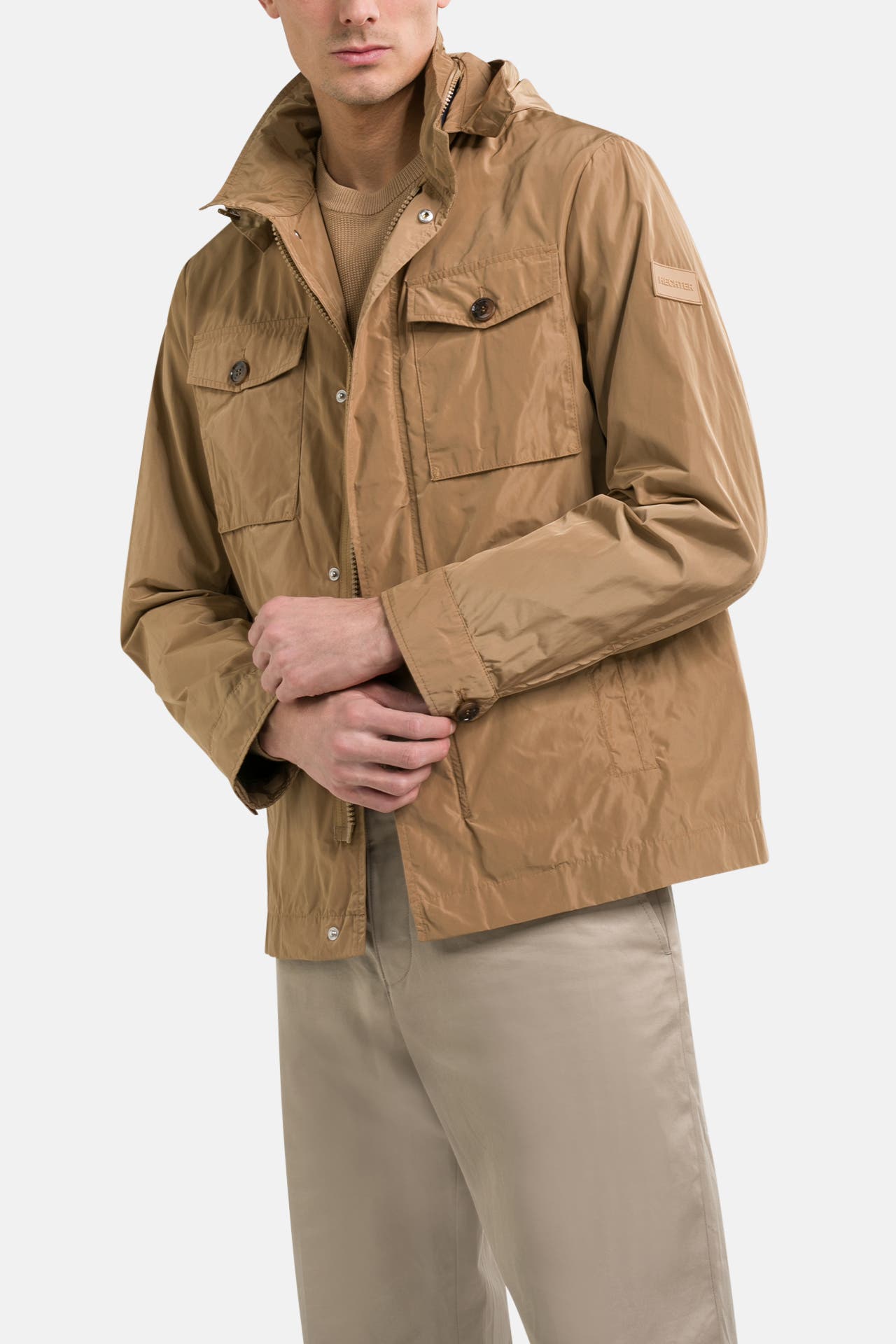 HECHTER Paris Übergangsjacke hellbraun, Bild 1