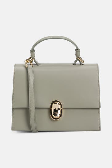 FURLA Handtasche 'Eclisse' graugrün