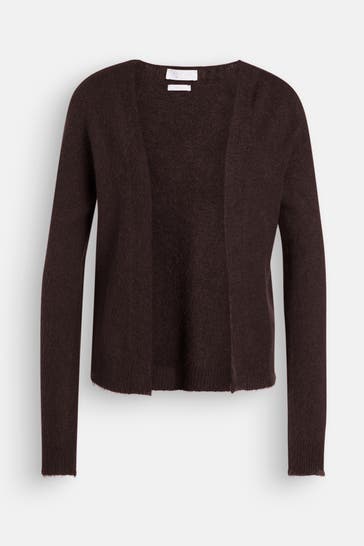 RICH & ROYAL Strickjacke dunkelbraun