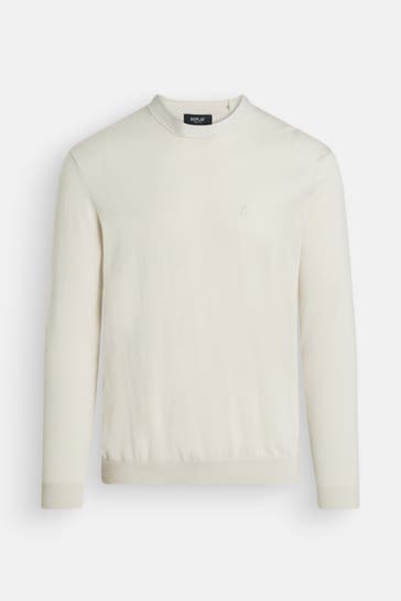 REPLAY Strickpullover greige