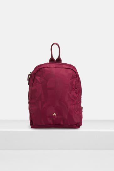 AIGNER Rucksack burgunder