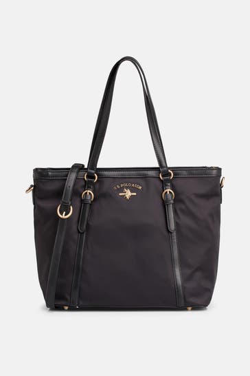 U.S. POLO ASSN. Handtasche 'Richmond' schwarz