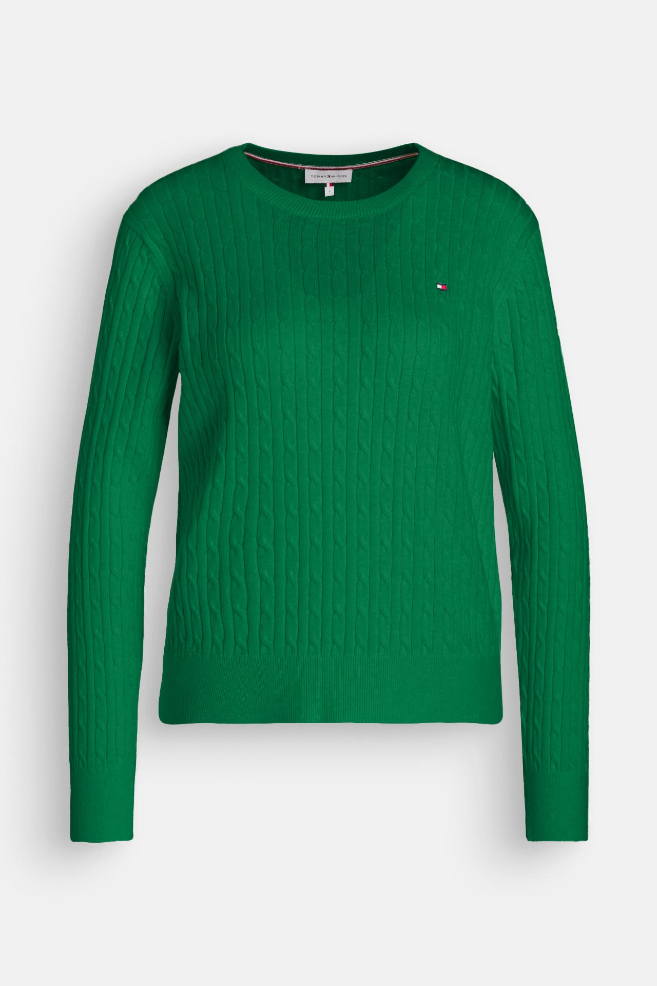 TOMMY HILFIGER Strickpullover dunkelgrün, Bild 1