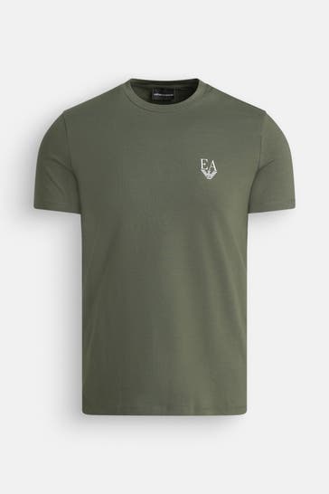 EMPORIO ARMANI T-Shirt dunkelgrün