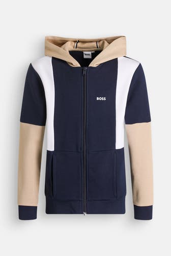BOSS Sweatjacke mehrfarbig