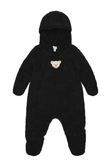 STEIFF Teddyfleece-Overall navy