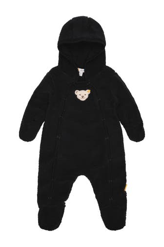 STEIFF Teddyfleece-Overall navy