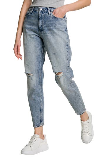 CK JEANS Jeans graublau mom