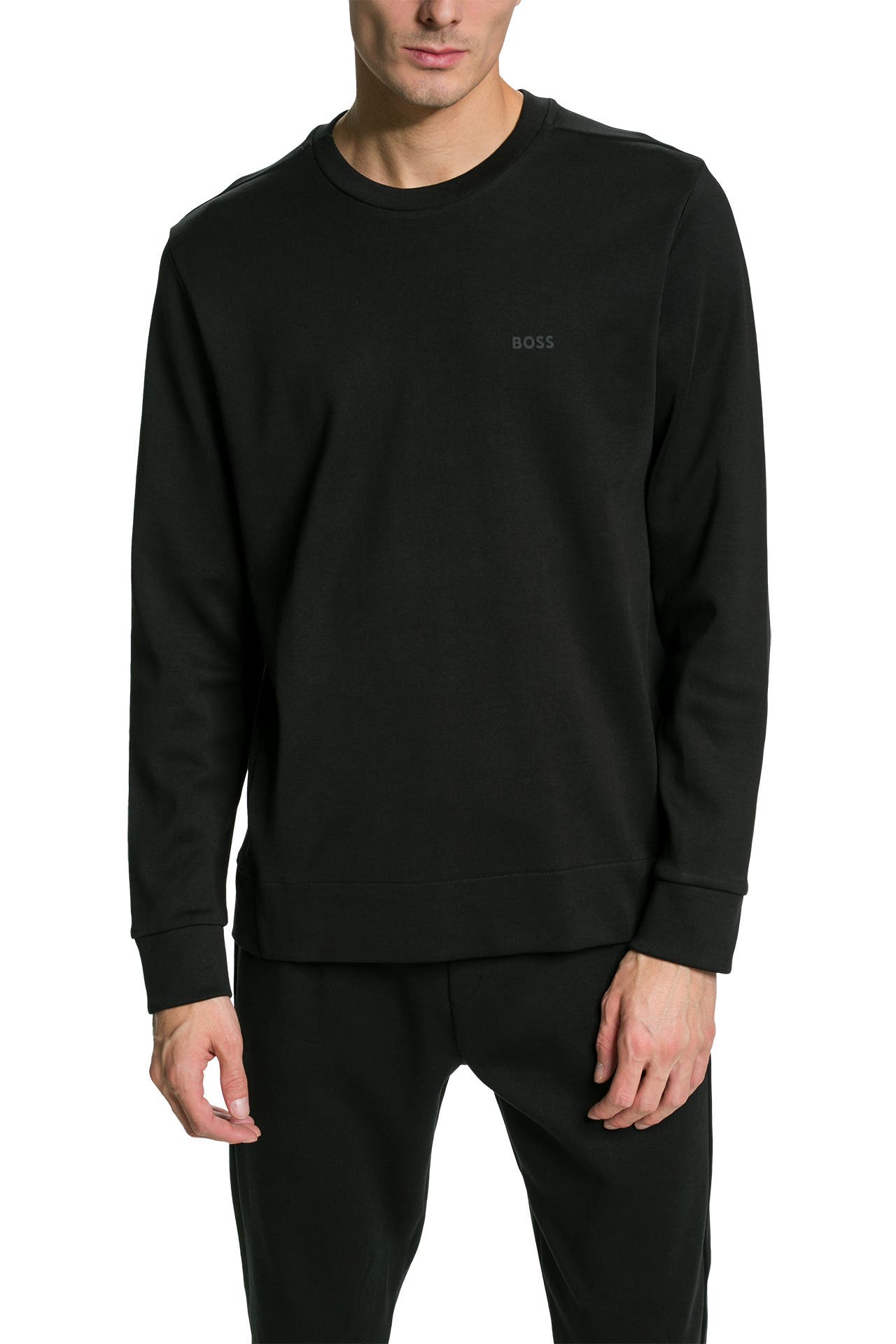 BOSS GREEN Sweatshirt 'Salbo' schwarz, Bild 1