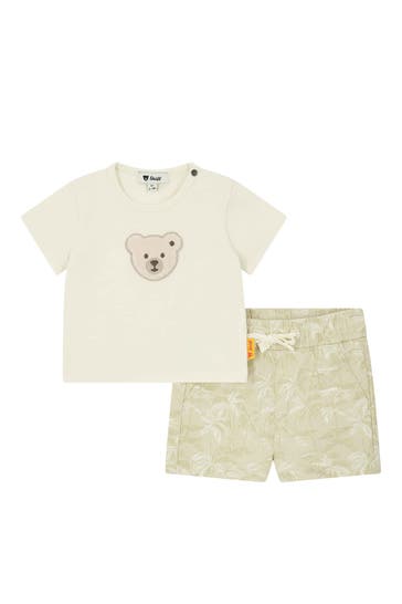 STEIFF Set: T-Shirt und Shorts