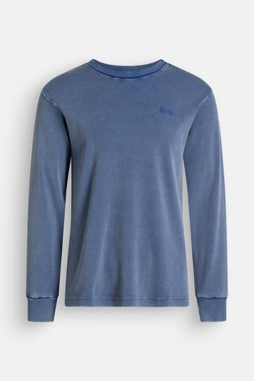 DIESEL Longsleeve graublau