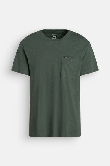 LEE - T-Shirt dunkelgrün