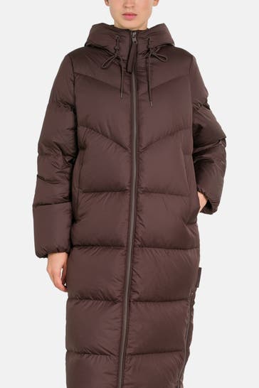 MARC O'POLO DENIM Daunenmantel dunkelbraun