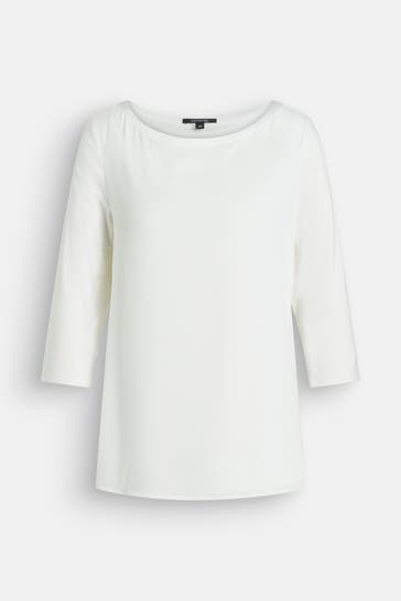 COMMA, T-Shirt weiß