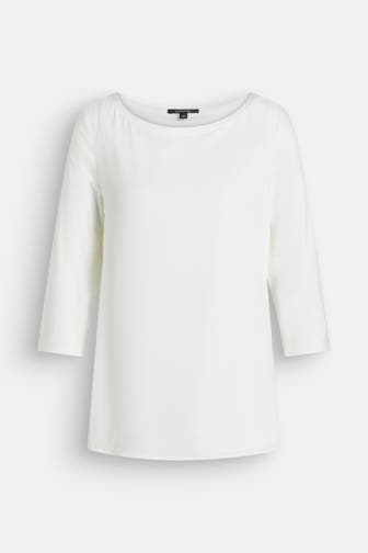 COMMA, T-Shirt weiß