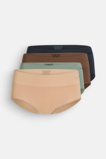 ORGANIC BASICS 5er-Pack Hipster mehrfarbig