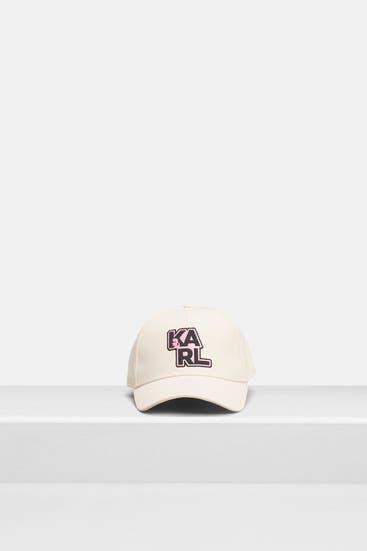 KARL LAGERFELD - Basecap creme