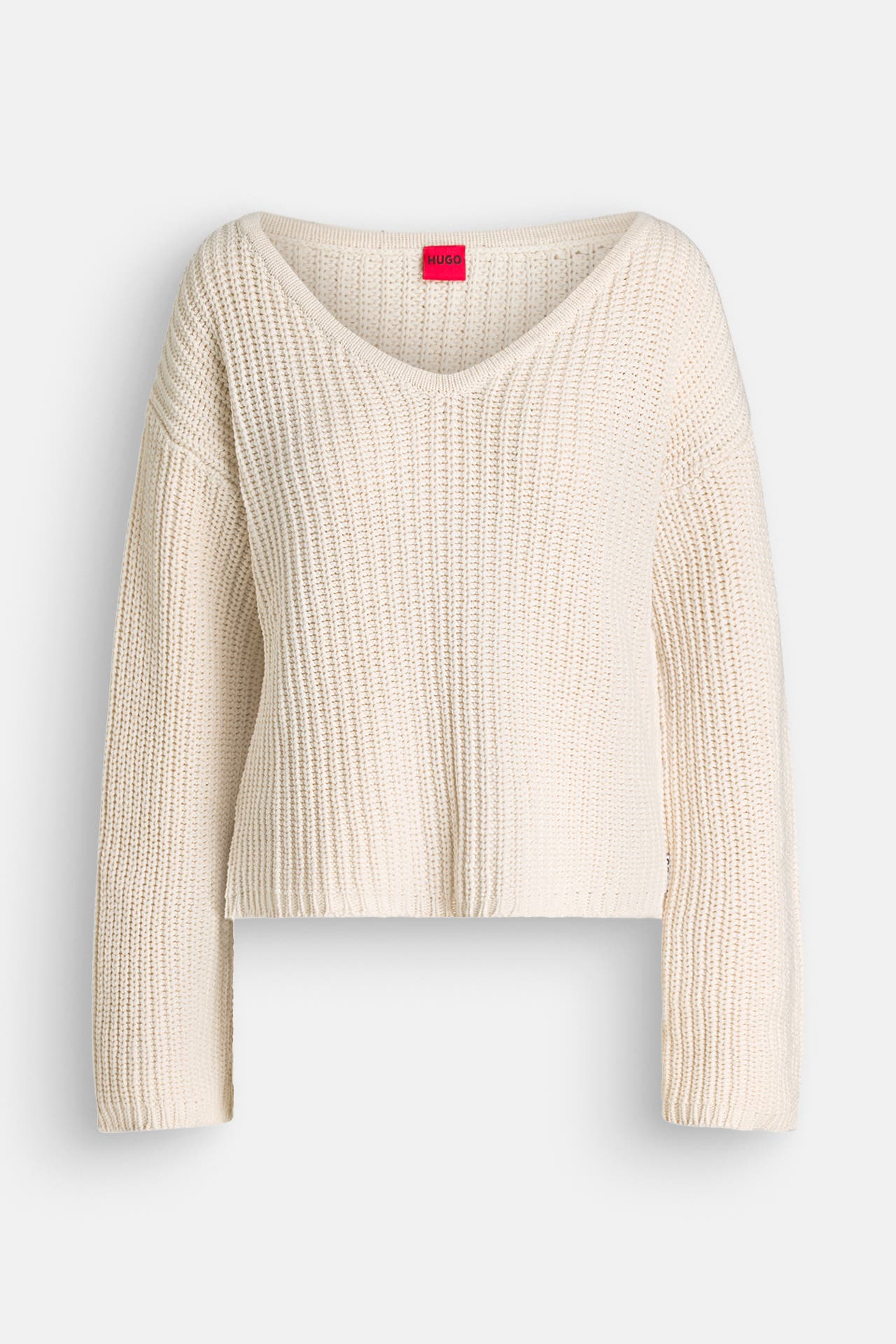 HUGO Strickpullover 'Scubed' creme, Bild 1