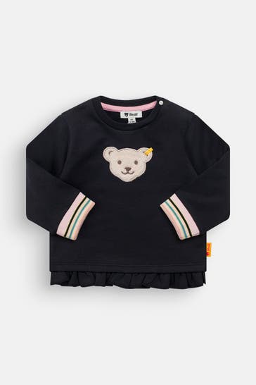 STEIFF Sweatshirt schwarzblau