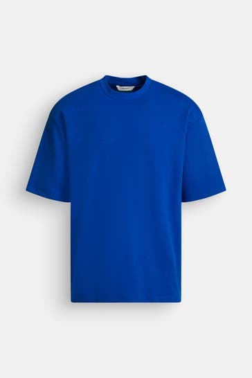 SELECTED T-Shirt royalblau
