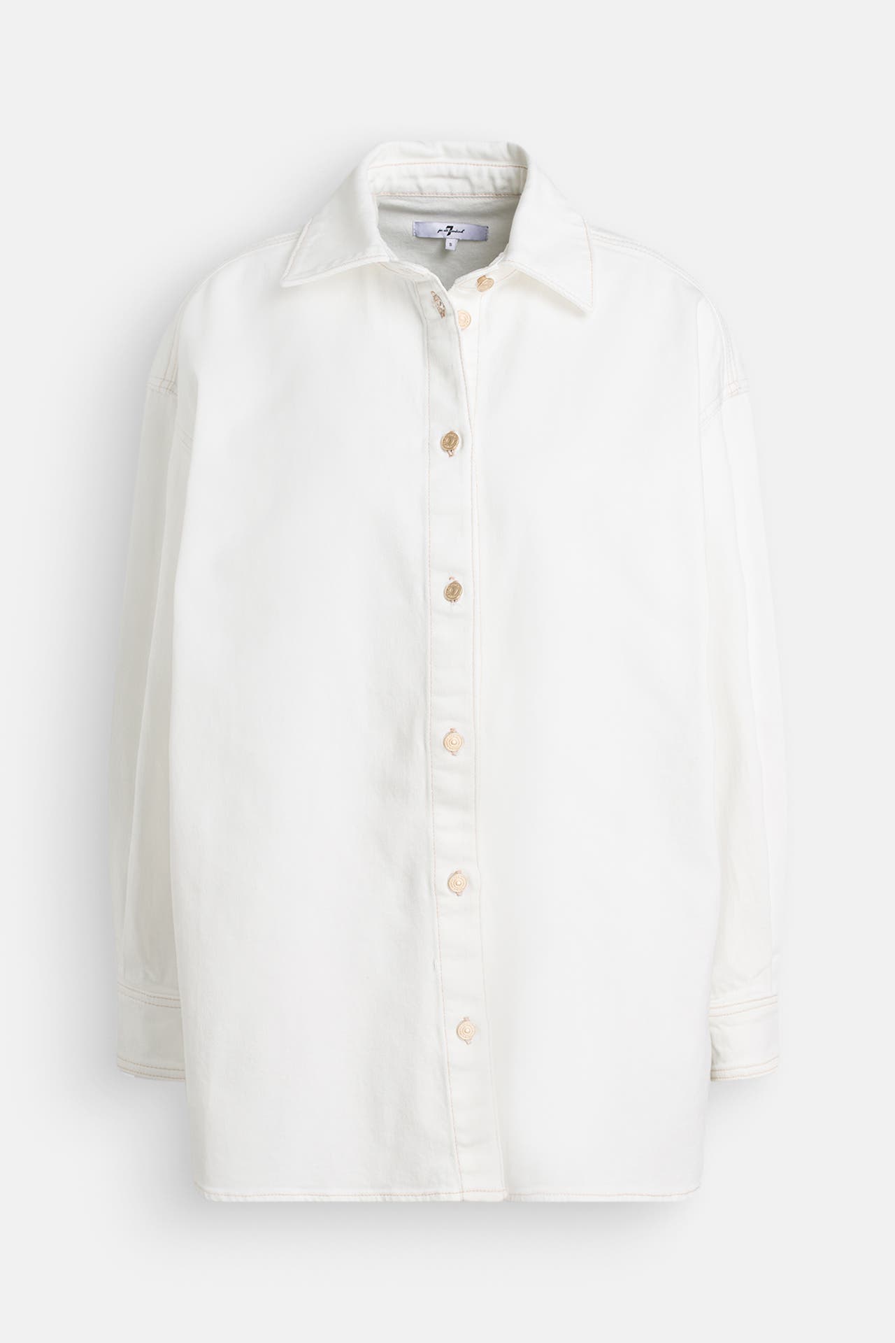 7 FOR ALL MANKIND Jeansjacke weiß, Bild 1