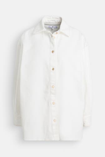 7 FOR ALL MANKIND Jeansjacke weiß