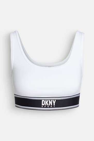 DKNY Sport-Bustier weiß