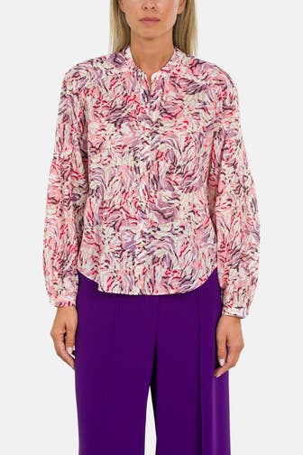 BOSS Bluse 'Berday' gemustert