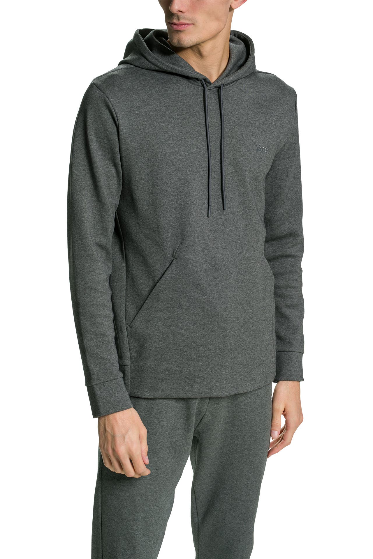BOSS GREEN Hoodie 'Soody' dunkelgrau, Bild 1
