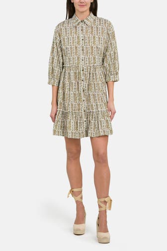 CLAIRE LUISE Blusenkleid gemustert