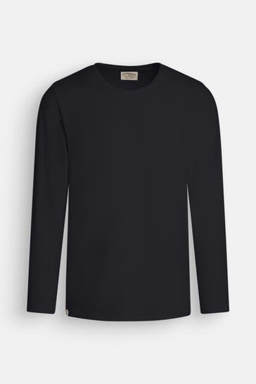 SUPERDRY Longsleeve schwarz