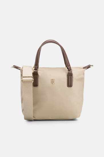 TOMMY HILFIGER Handtasche 'Poppy' beige