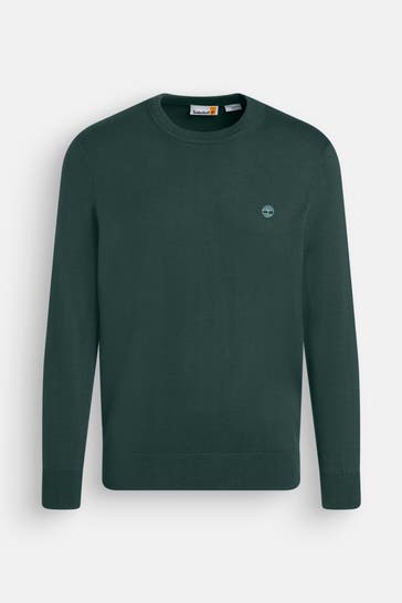 TIMBERLAND Strickpullover dunkelgrün
