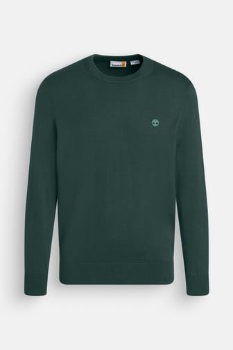 TIMBERLAND Strickpullover dunkelgrün