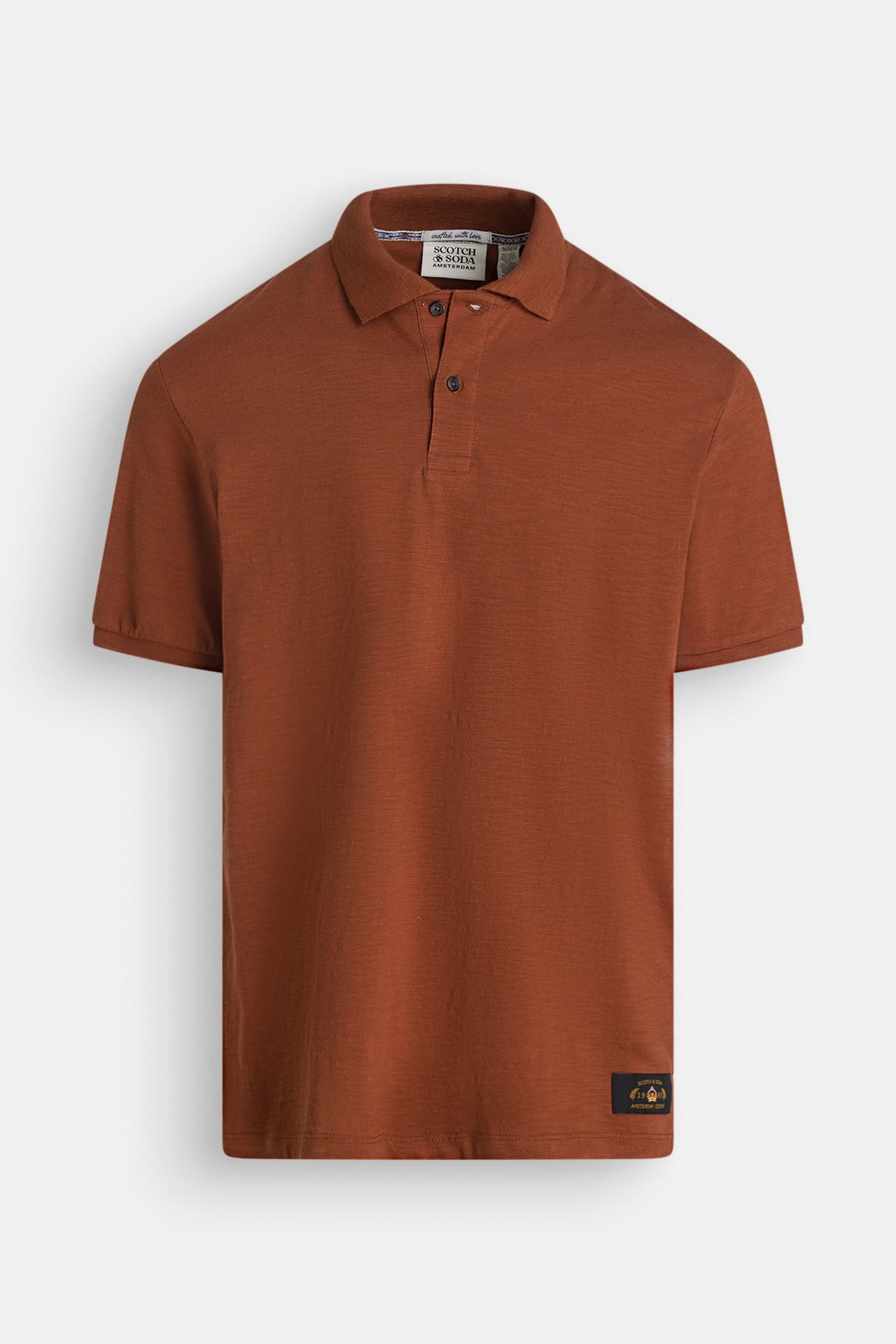 SCOTCH & SODA Polo-Shirt rotbraun, Bild 1