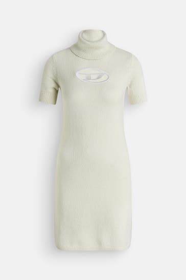 DIESEL Strickkleid 'Maglia' beige