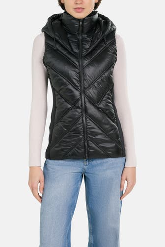 DKNY Steppweste schwarz