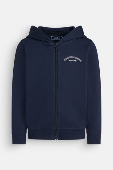 JACK & JONES Sweatjacke navy