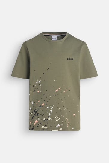BOSS T-Shirt oliv