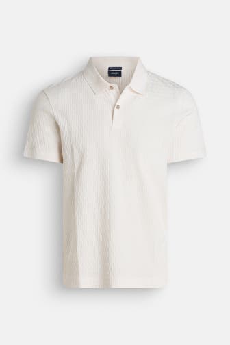 JOOP! Strick-Polo 'Jorge' weiß