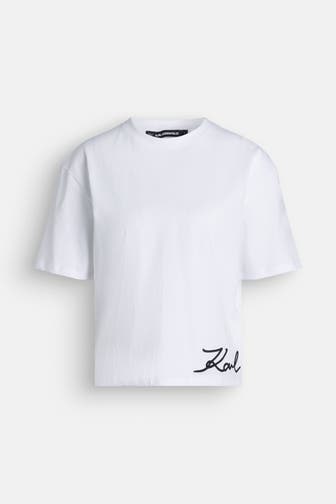 KARL LAGERFELD T-Shirt weiß