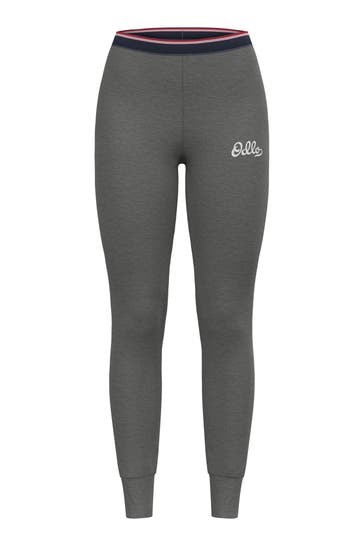 ODLO Funktions-Tights 'Active Warm' grau