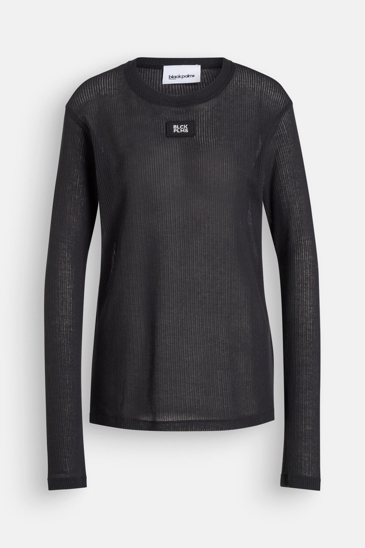 BLACK PALMS Longsleeve 'Kate' schwarz, Bild 1