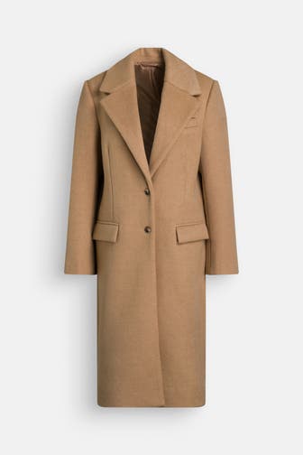 2NDDAY Wollmix-Mantel 'Miguel' beige